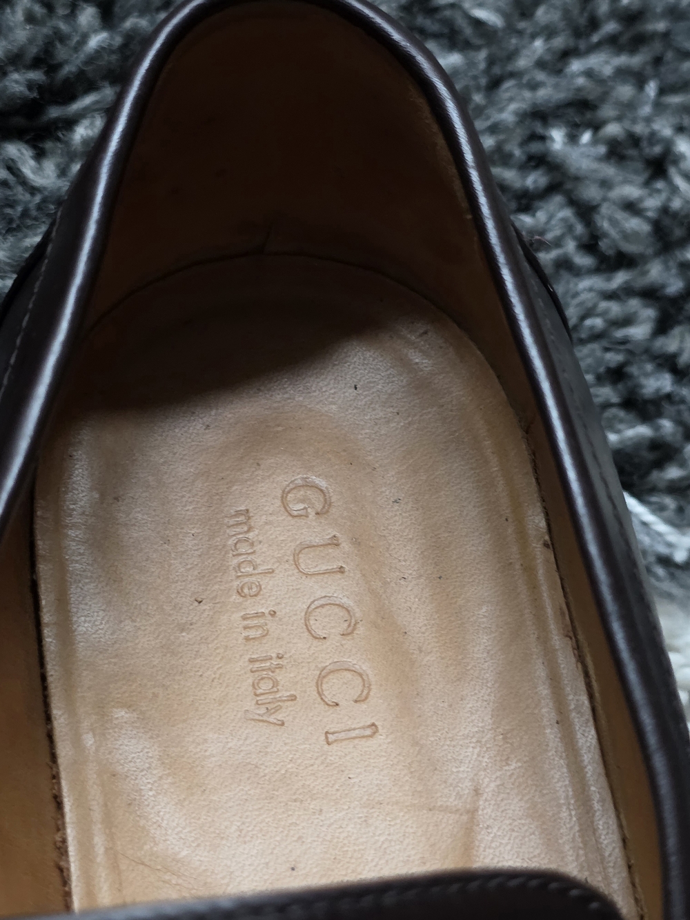 Gucci Dark Brown Leather Penny Loafers - Picture 14 of 16